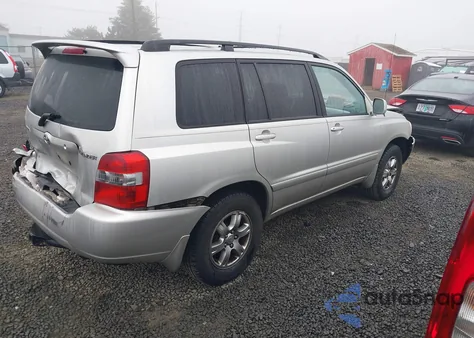 2007 Toyota Highlander V6 из США, поврежденный, VIN JTEEP21A870203793